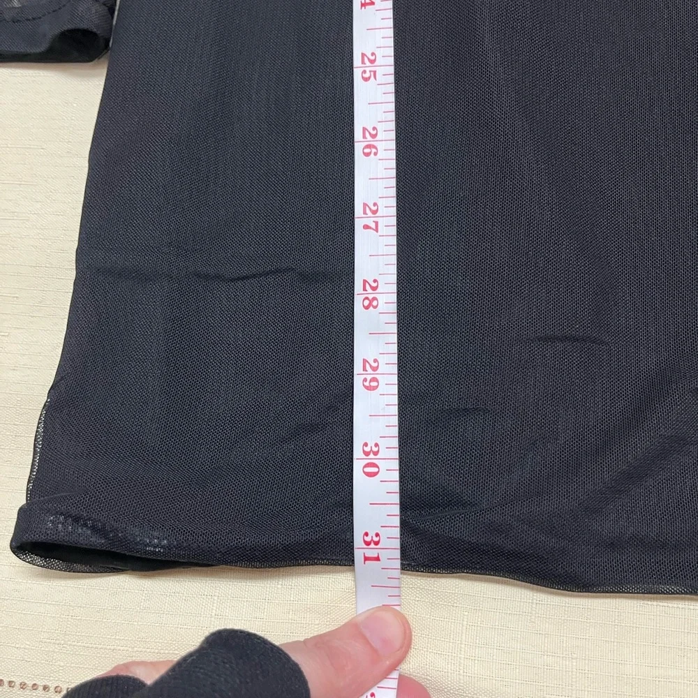 NWT Princess Polly size 10  black Insatiable Mesh Mini Dress